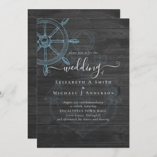 船航海の車結婚の (正面/裏面)