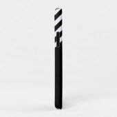 船航海の車/いかりブラックストライプ金ゴールド Case-Mate iPhoneケース (裏面/右)