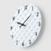 船航海の輪といかり ラージ壁時計 (傾斜)