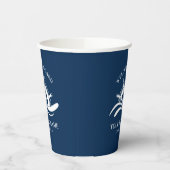 船航海の輪の歓迎ボート名 紙コップ (左)