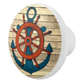 船航海の輪ドアの引き抜き/ノブ セラミックノブ (右)