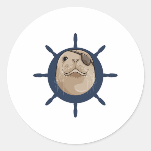 船舵のシール ラウンドシール (正面)