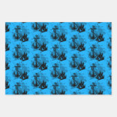 船舶およびいかり収航海の集 ラッピングペーパーシート (正面)