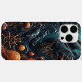 船舶と海の生物が集まる神秘的な海シーン Case-Mate iPhoneケース (裏面 (横))