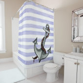 船舶のいかりシャワーカーテン シャワーカーテン (インサイチュ)