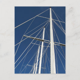 船舶のマストおよびリギングはがき ポストカード