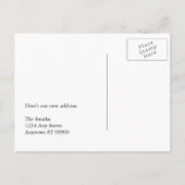 船舶の住所変おもしろい更の場所 案内ポストカード (裏面)