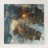 船舶の戦闘 ジグソーパズル (横)