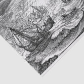 船舶の海スケッチ20x30デコページ 薄葉紙 (詳細)