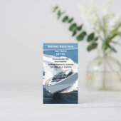 船舶の清掃とメンテナンスの名刺 名刺 (スタンド正面)