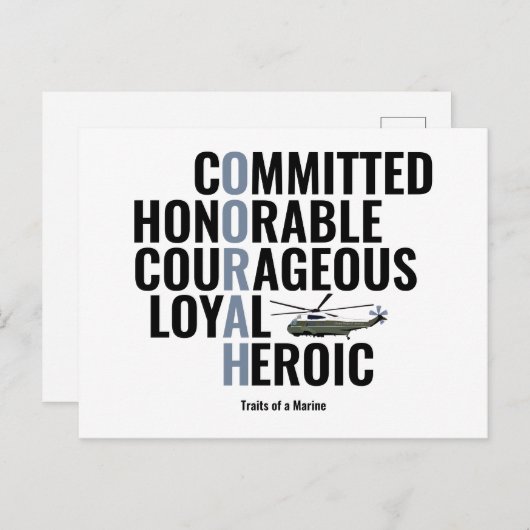 船舶の特性 ポストカード (正面/裏面)