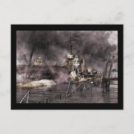 船舶の破壊 ポストカード
