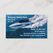 船舶の販売及び整備 名刺 (正面)