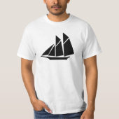 船舶アイコン Tシャツ (正面)