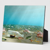 船舶内ボトル難破船プラーク フォトプラーク (側面)