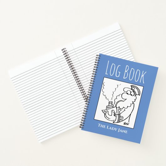 船舶又はボートログブック(名称あり) ノートブック (内部)