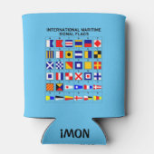 船舶国際的信号旗 缶クーラー (裏面)