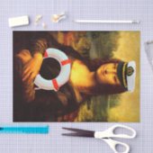 船舶愛保モナリザ 薄葉紙 (クラフト)