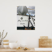 船舶感動的いかり ポスター (キッチン)