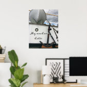 船舶感動的いかり ポスター (ホームオフィス)