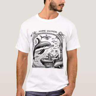 船舶技術者Tシャツ Tシャツ