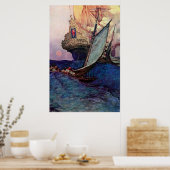 船舶接近 ポスター (キッチン)