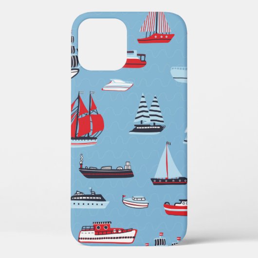 船舶旅行ヴィンテージ型 Case-Mate iPhoneケース (裏面)