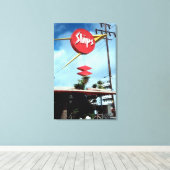 船舶標識 キャンバスプリント (インサイチュ (ウッドフロア))