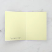 船舶用グリーティングカード – 夏の帆 カード (内部)