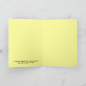 船舶用グリーティングカード – LUFFING カード (内部)