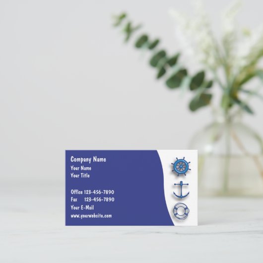 船舶用名刺 名刺 (スタンド正面)