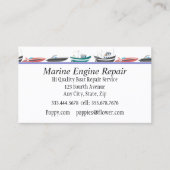 船舶用発動機修理業C 名刺 (正面)