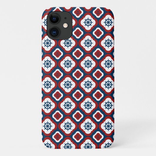 船舶用車輪といかり Case-Mate iPhoneケース (裏面)