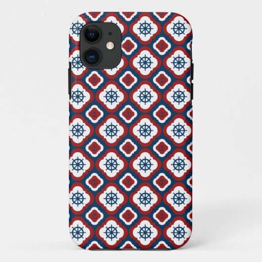 船舶用車輪といかり Case-Mate iPhoneケース (裏面)