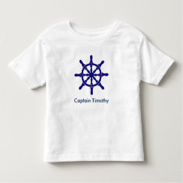 船舶用車輪カスタム初名 トドラーTシャツ