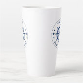 船舶用車輪キャプテンボートまたは名称大型の両面 カフェラテマグ (正面)