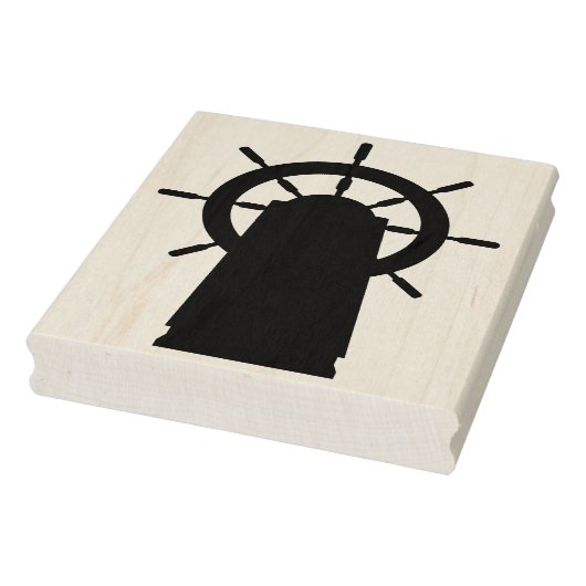 船舶用車輪シルエットゴムアートスタンプ ラバースタンプ (スタンプ)