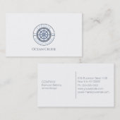 船舶用車輪ヘルム 名刺 (正面/裏面)