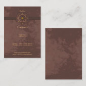 船舶用車輪名刺 名刺 (正面/裏面)