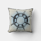 船舶用車輪航海の装飾用クッション クッション (正面)