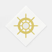 船舶用車輪 スタンダードランチョンナプキン (角)