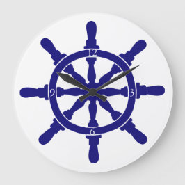 船舶用車輪 ラージ壁時計