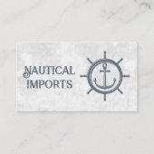 船舶用車輪 | 航海の | ボート 名刺 (正面)