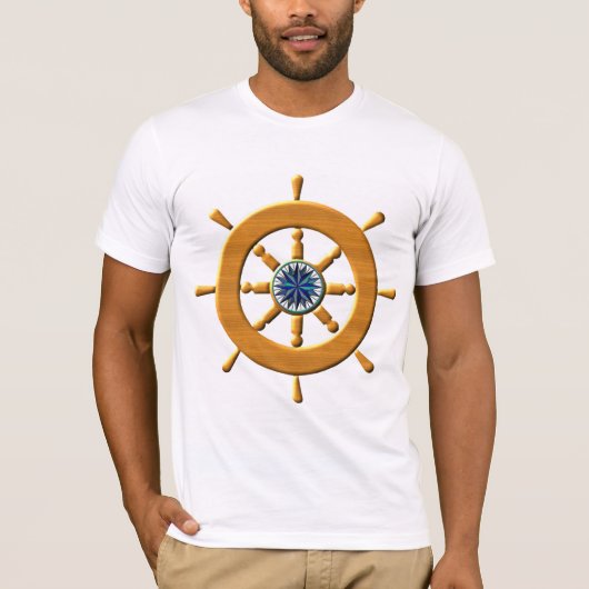 船舶用車輪 Tシャツ (正面)