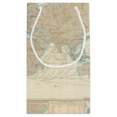 船舶用運河の世界地図 スモールペーパーバッグ (裏面)