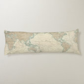 船舶用運河の世界地図 ボディピロー (裏面)