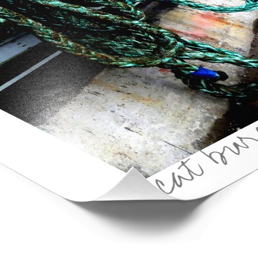 船舶索 フォトプリント            (角)