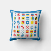 船舶航海の信号旗装飾用クッション クッション (裏面)