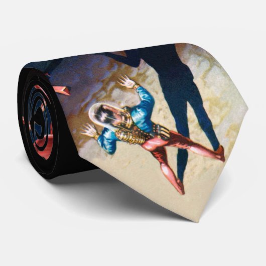 船舶衝撃レトロSFネクタイ ネクタイ (ロール)