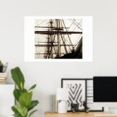 船舶質量 ポスター (ホームオフィス)